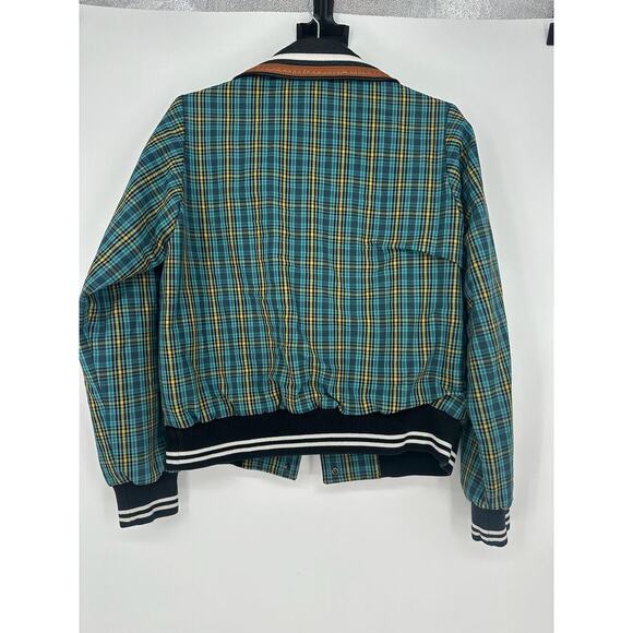 No. 21 Plaid Bomber Jacket - Picture 4 of 11